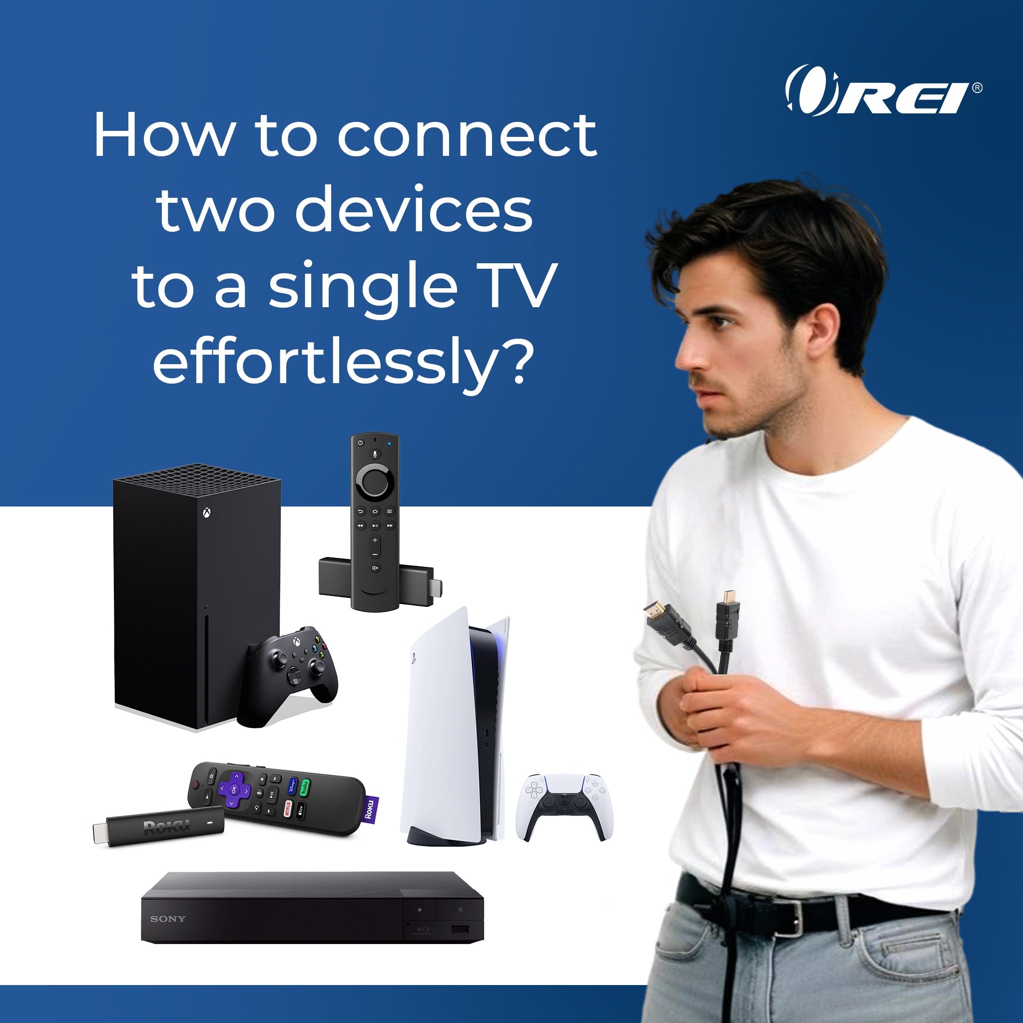 Simplify Your HDMI Connections with the OREI 4K Bi-Directional Splitter and Switch