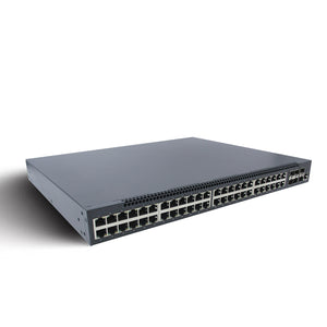 ToVi 48-Port Gigabit PoE Switch w/ 6×10G SFP+ Uplink (1U Rackmount) - (NS-1G48)