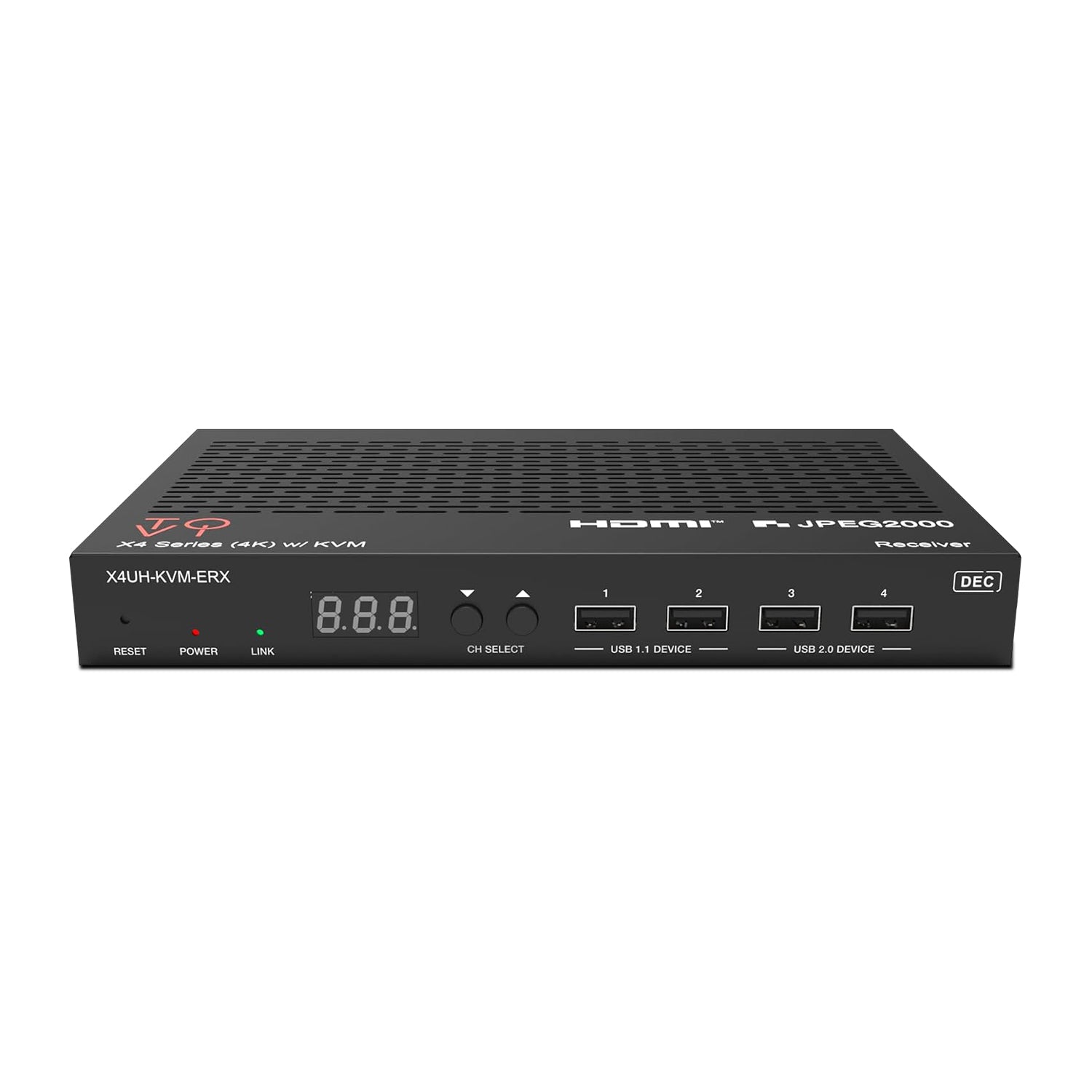 X4 4K Decoder (Video Wall, KVM, eARC) - X4UH-KVM-ERX – OREI.COM