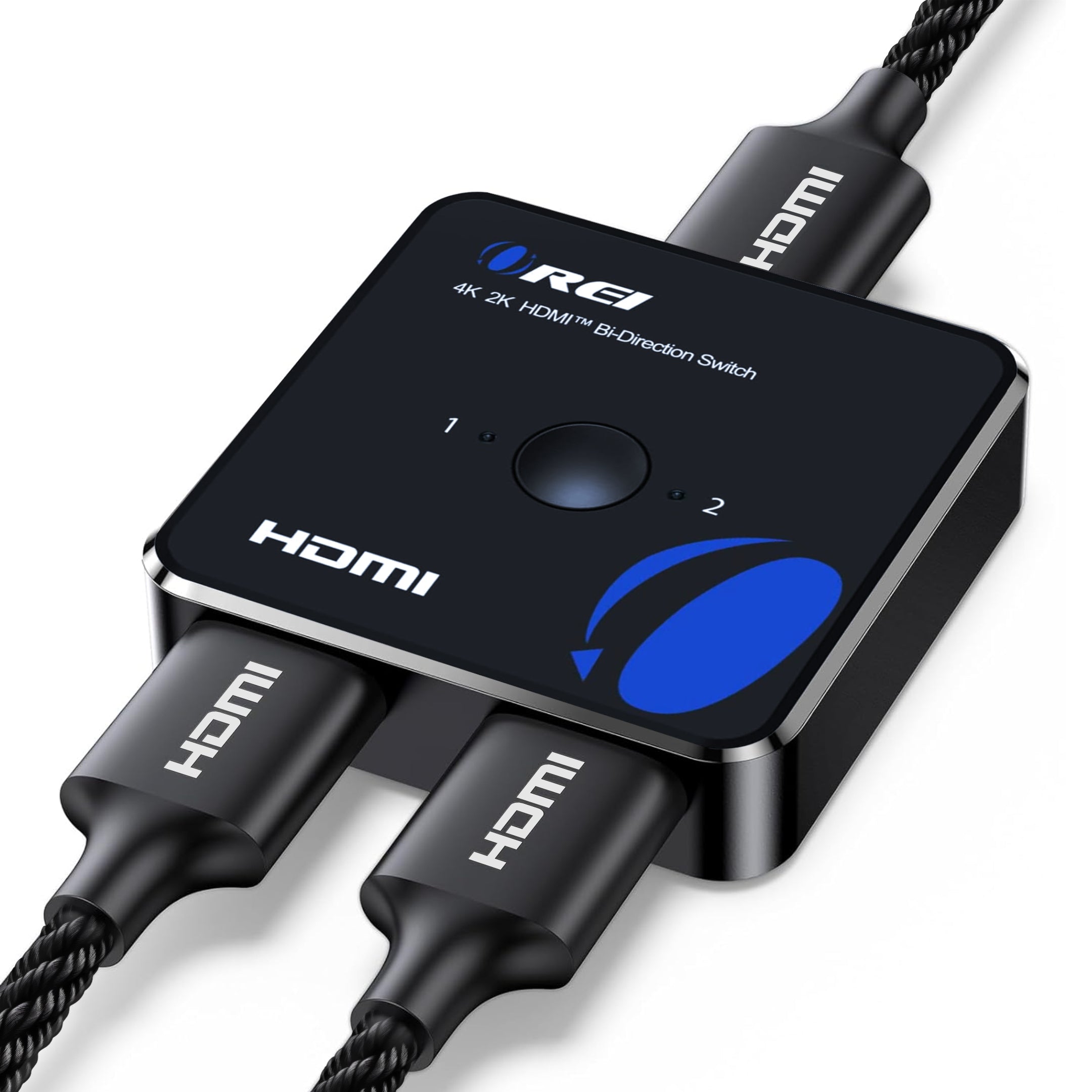 8K HDMI Bi-direction switch, 1x2 Splitter, 2x1 Switch – OREI.COM