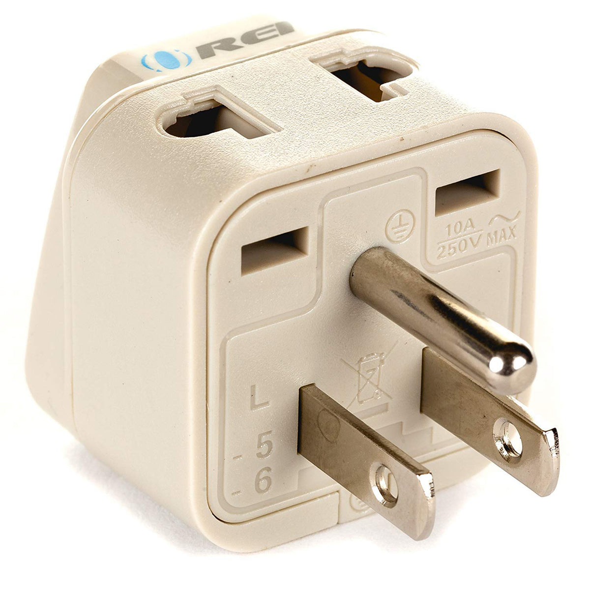 Japan, Philippines Travel Adapter 2 in 1 Type B Compact Design