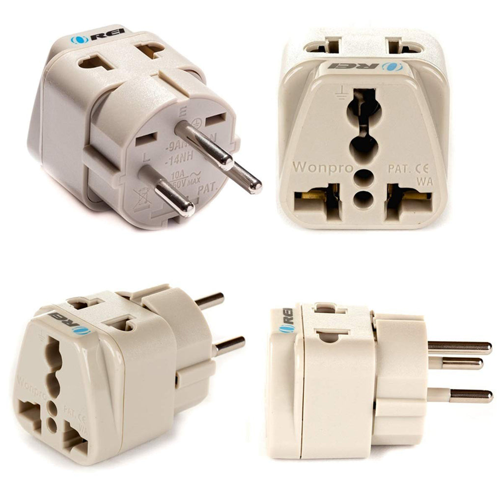 Gaza, IsraelTravel Adapter - 2 in 1 - Type H - Compact Design (DB-14)