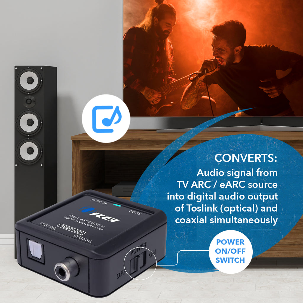 HDMI (ARC/eARC) To Digital Audio Converter (DA41)