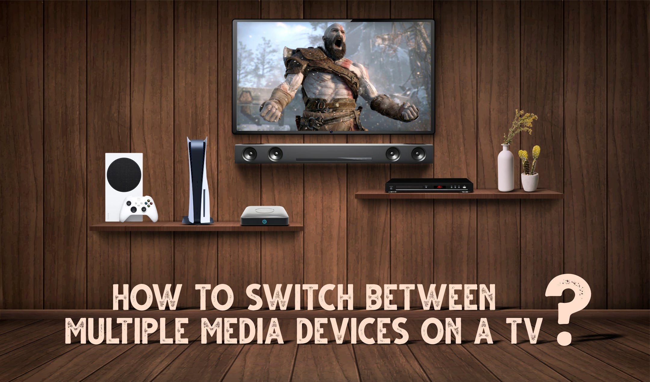 How to connect multiple HDMI sources to a TV/display using a 4K HDMI Switch?