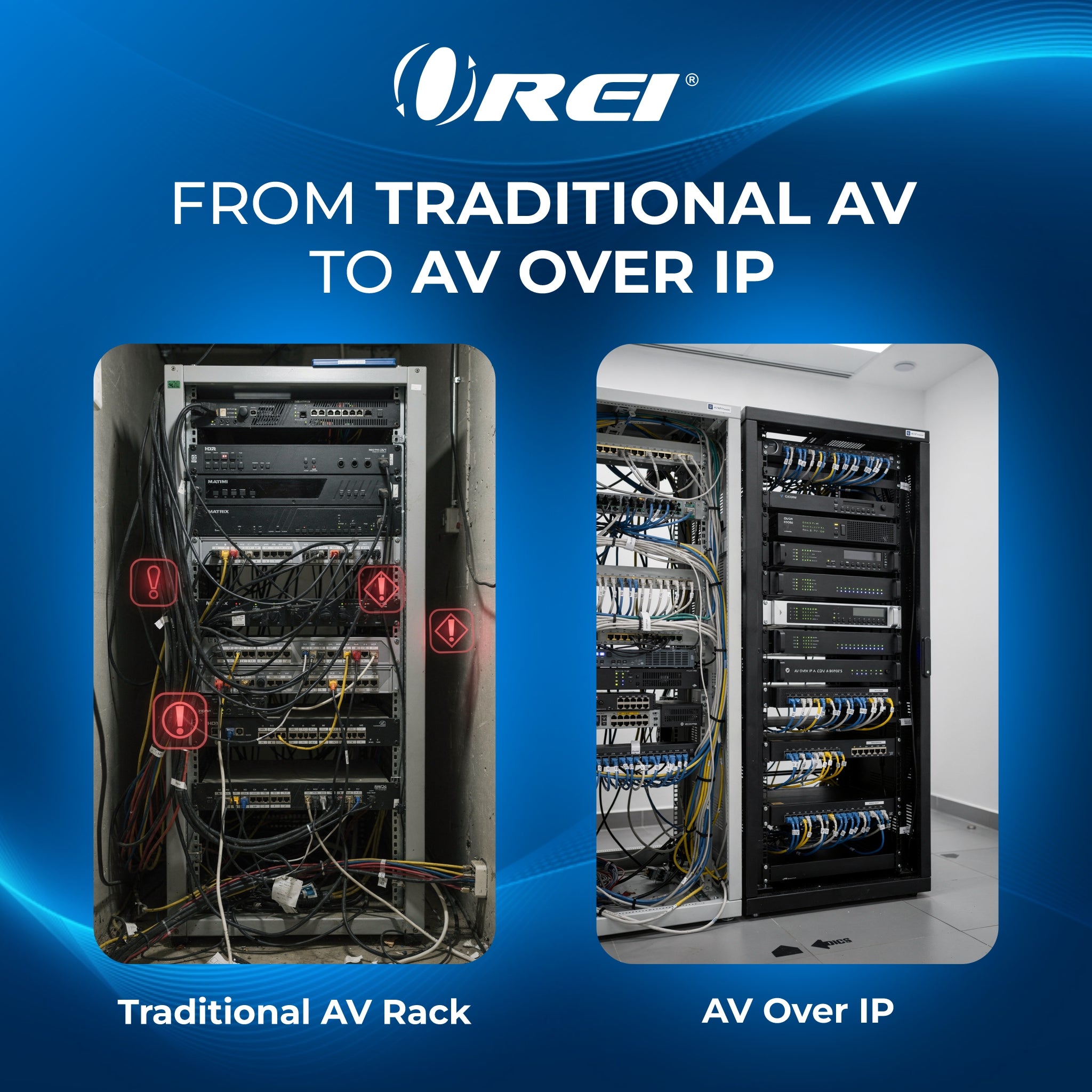 Why Switch from Traditional AV Systems to AV Over IP