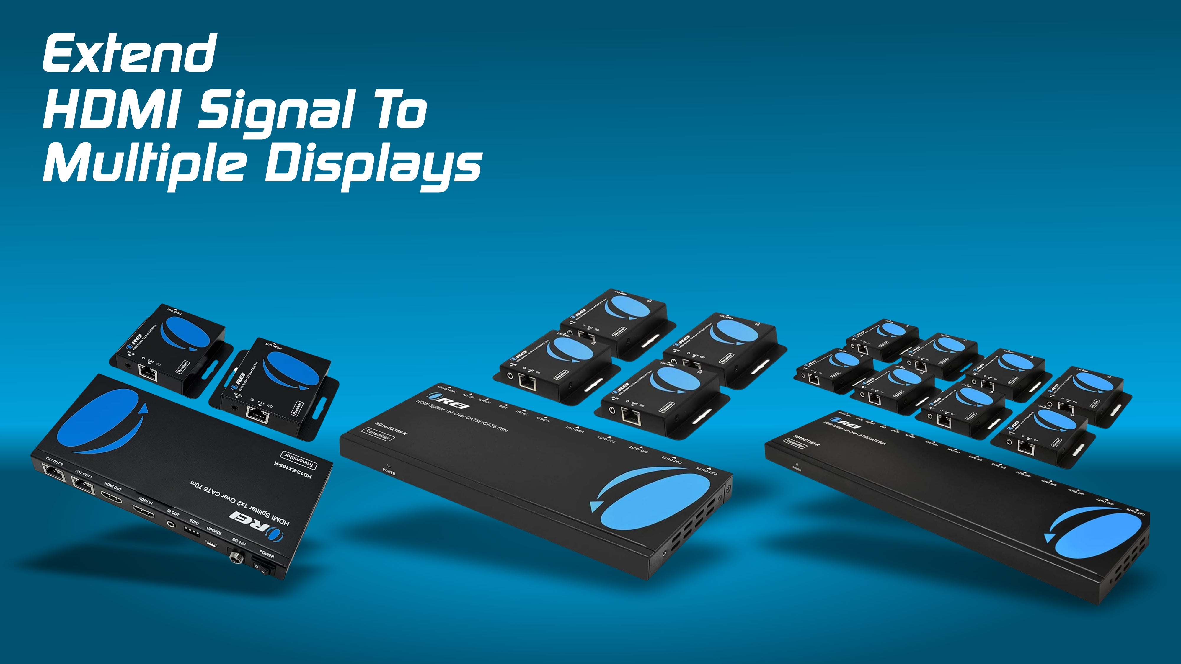 How To Extend HDMI Signal To Multiple Displays?