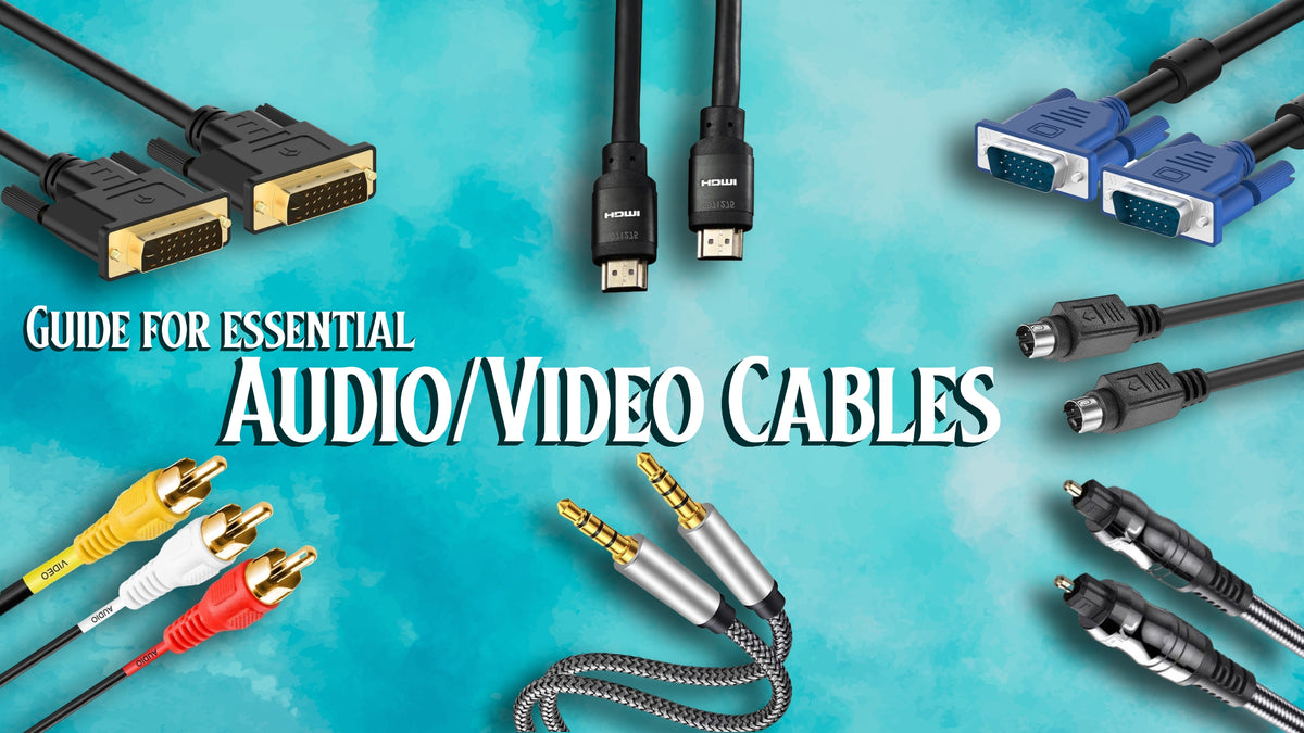 Go To Guide For Essential A/V Cables – OREI.COM
