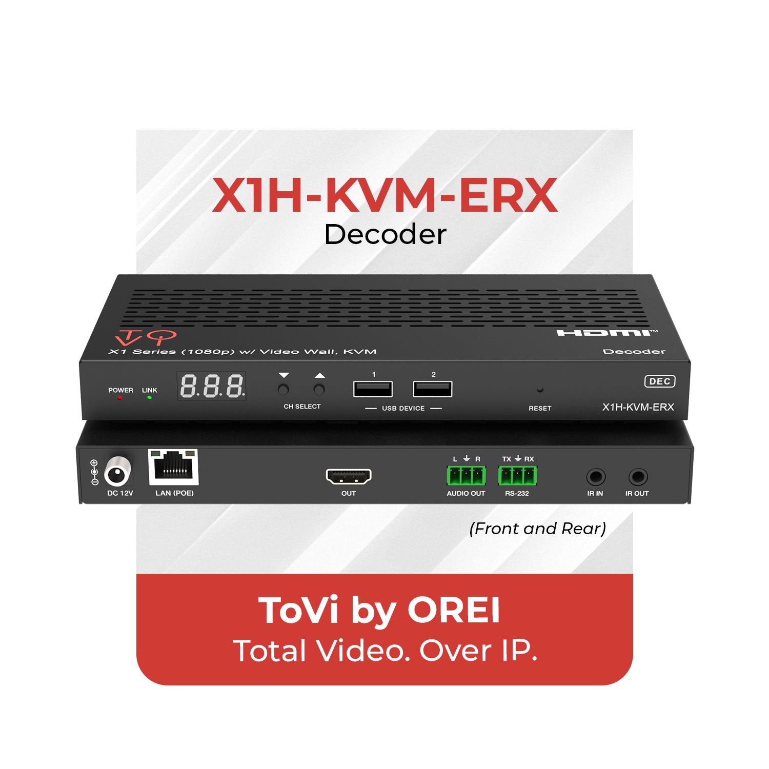 ToVi X1 1080p Decoder (Video Wall) - Thumbnail 3