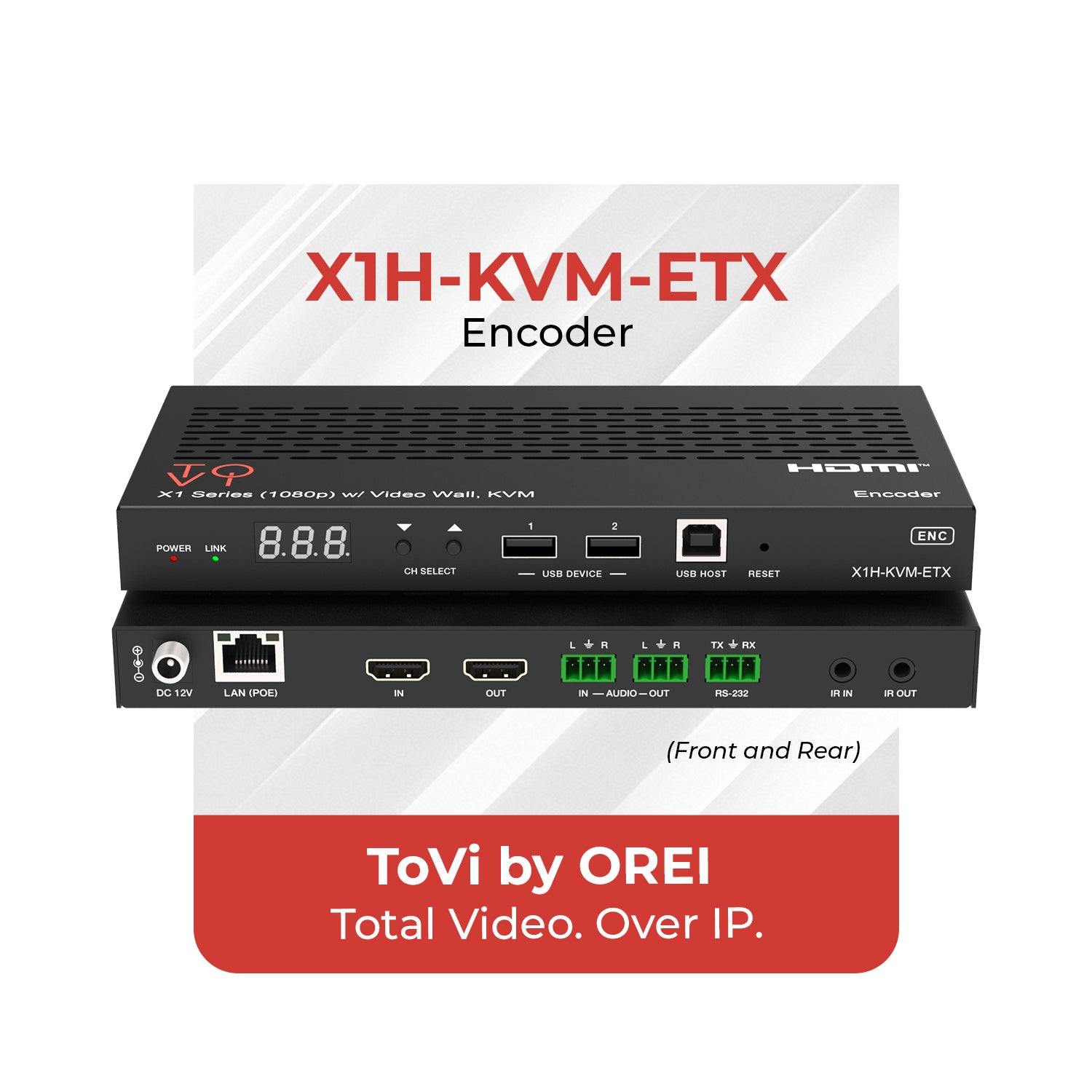 ToVi X1 1080p Encoder (Video Wall, KVM) - Thumbnail 2