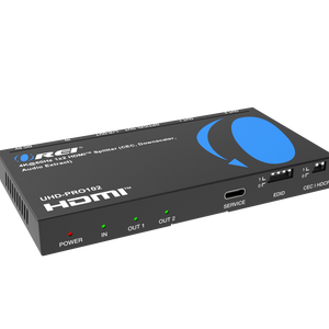 4K@60Hz 1x2 HDMI™ Splitter (CEC, Downscaler, Audio Extract)  UHD-PRO102