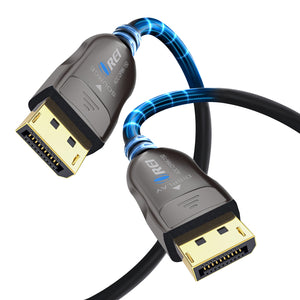 150ft 8K DisplayPort 2.0 Hybrid Fiber Optic Cable (AOC-DP8K-150)