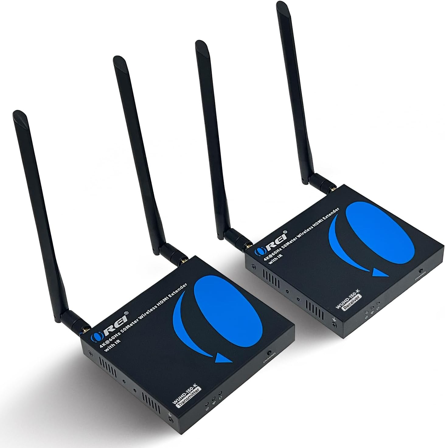 4K@60Hz Wireless HDMI™ Extender (Loop, IR) - 165ft (WUHD-150-K