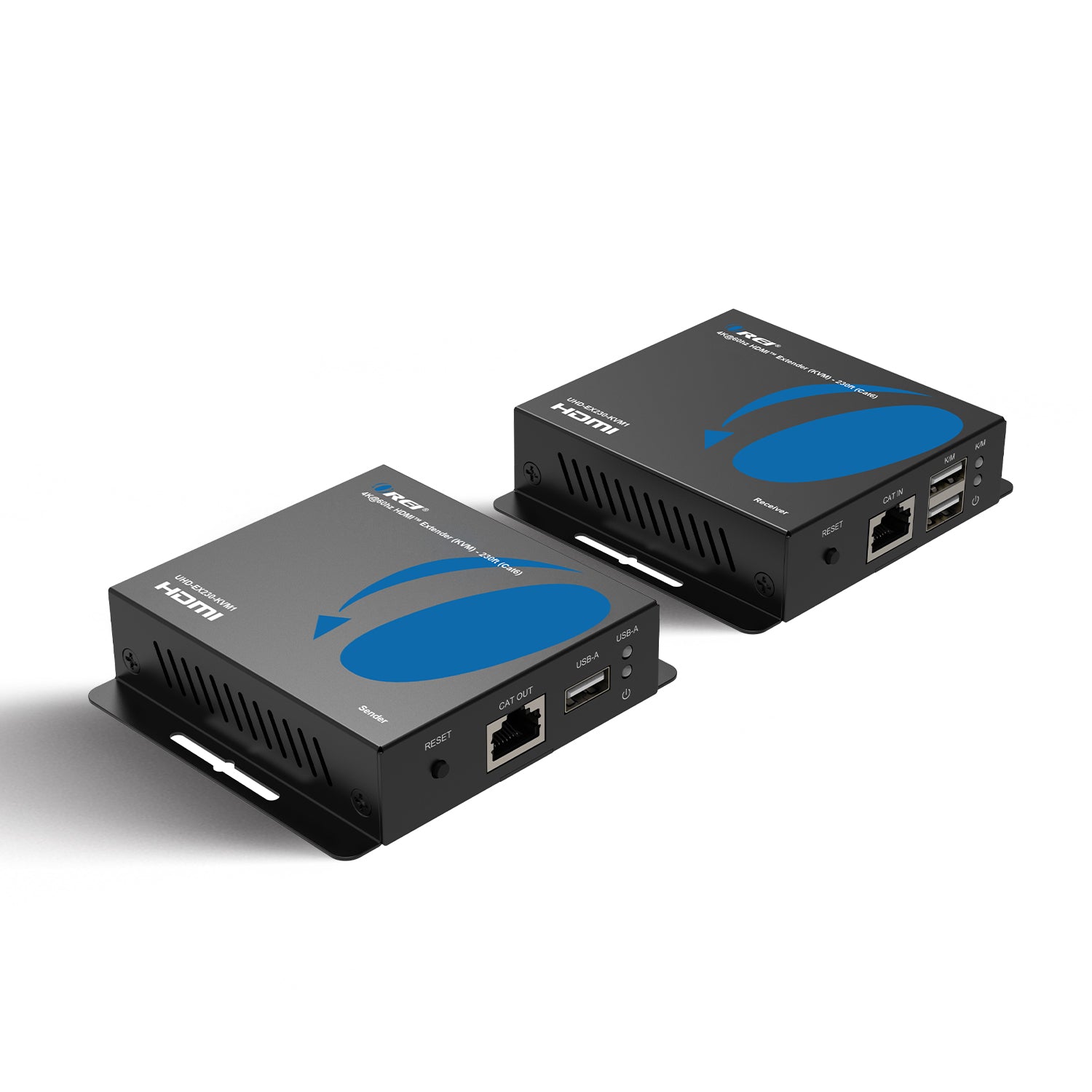 HDMIエクステンダー 4K @ 60Hz 4K@60hz HDMI™ Extender (KVM) - 230ft (Cat6) (UHD-EX230-KVM1