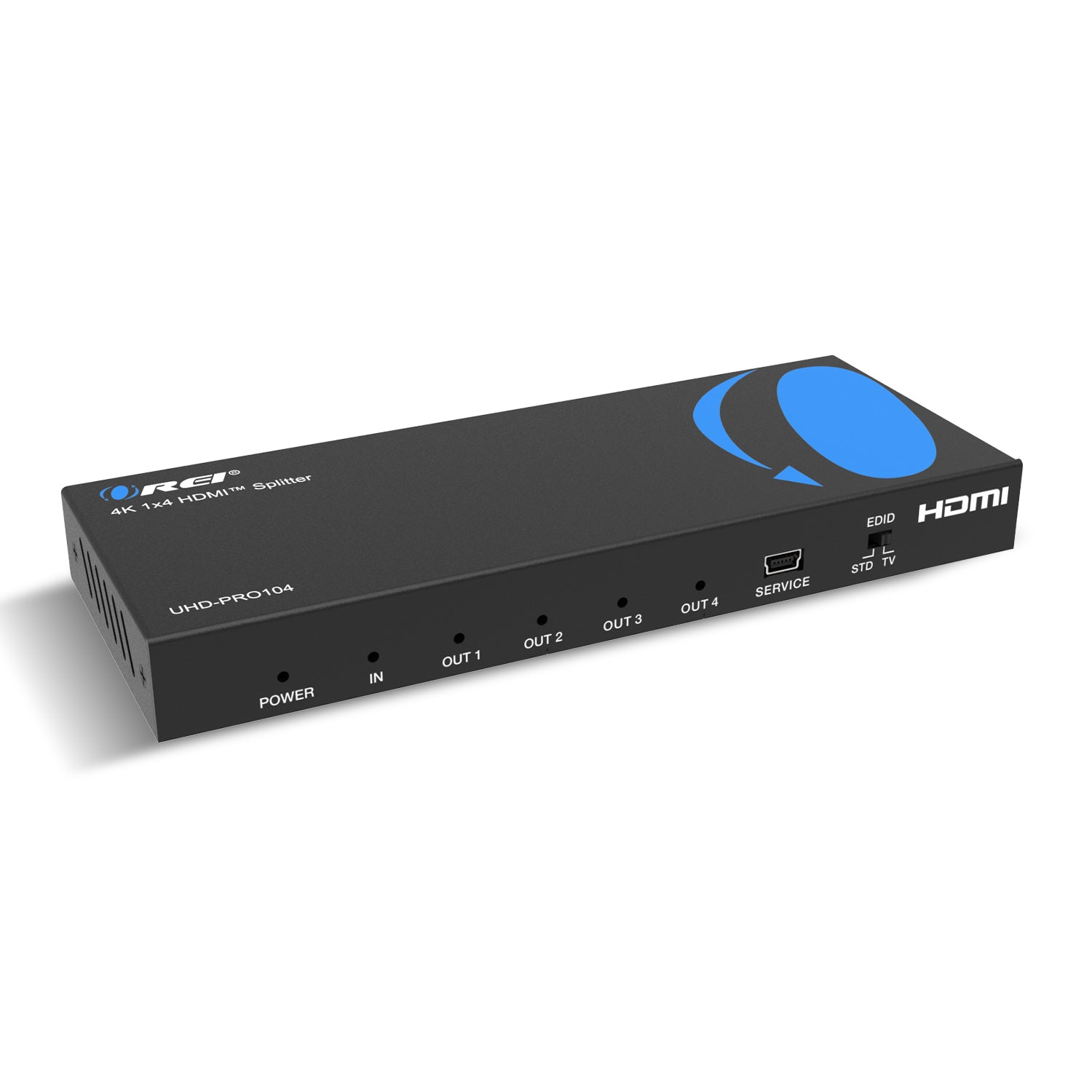 1x4 HDMI Splitter, UltraHD 4K, Auto-Downscale, EDID – OREI.COM