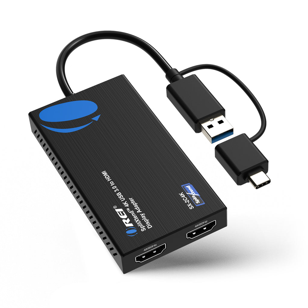 SplitXtend 4K USB 3.0 to HDMI Display Adapter - (SX-2C4K)