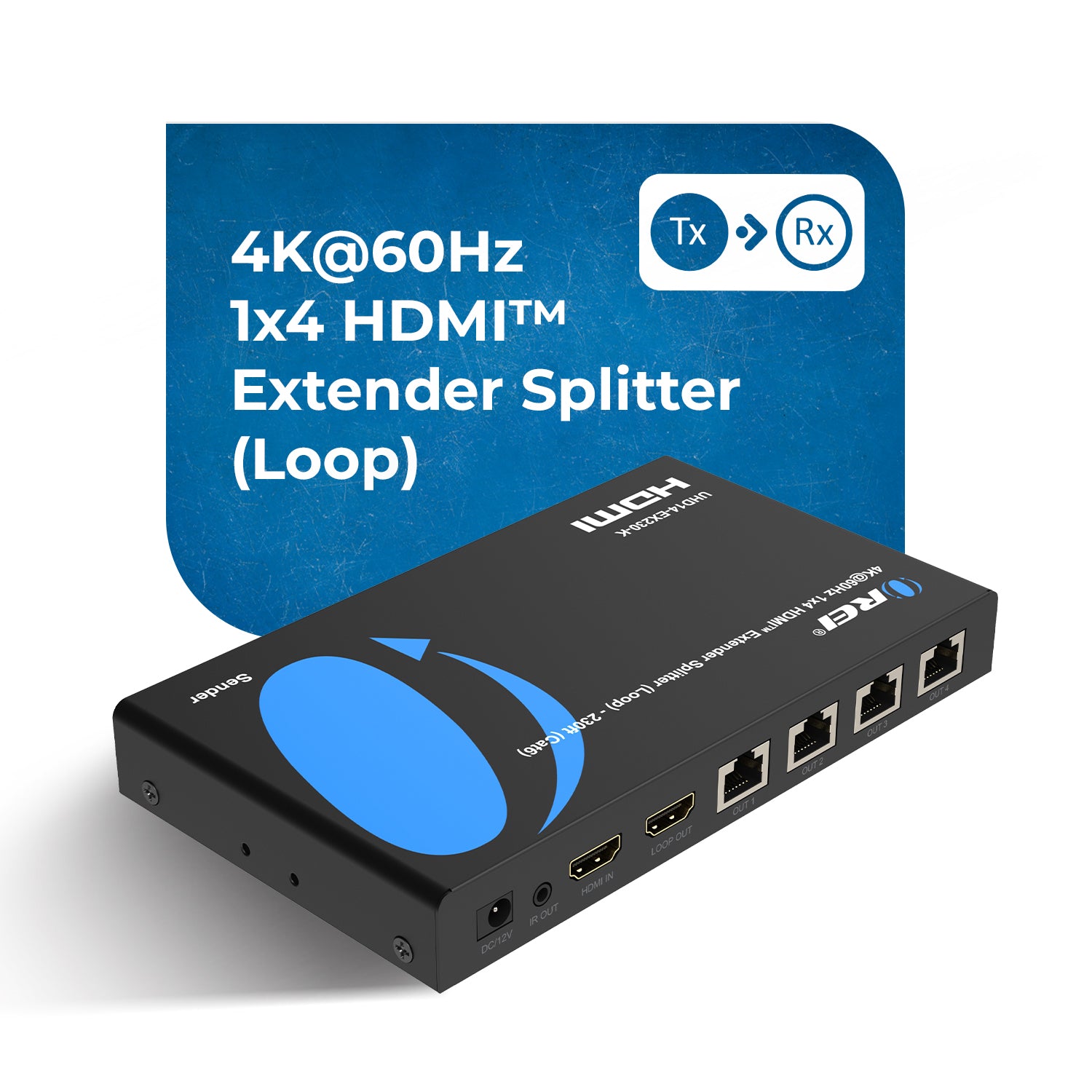 HDMIエクステンダー 4K @ 60Hz Amazon.com: J-Tech Digital 4K HDBaseT HDMI Extender Over