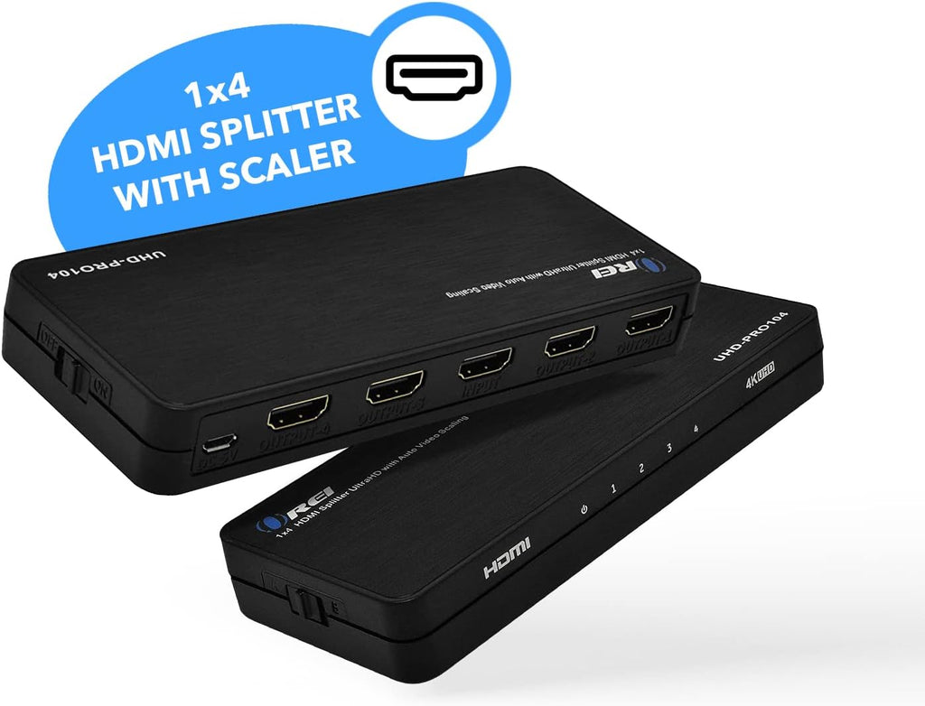4K@60Hz 1x4 HDMI™ Splitter (Downscaler)-UHD-PRO104