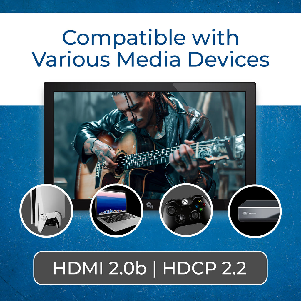 4K@60hz 1x2  HDMI™ Extender Splitter (IR) - 230ft (Cat6) - (UHD12-EX230-K)