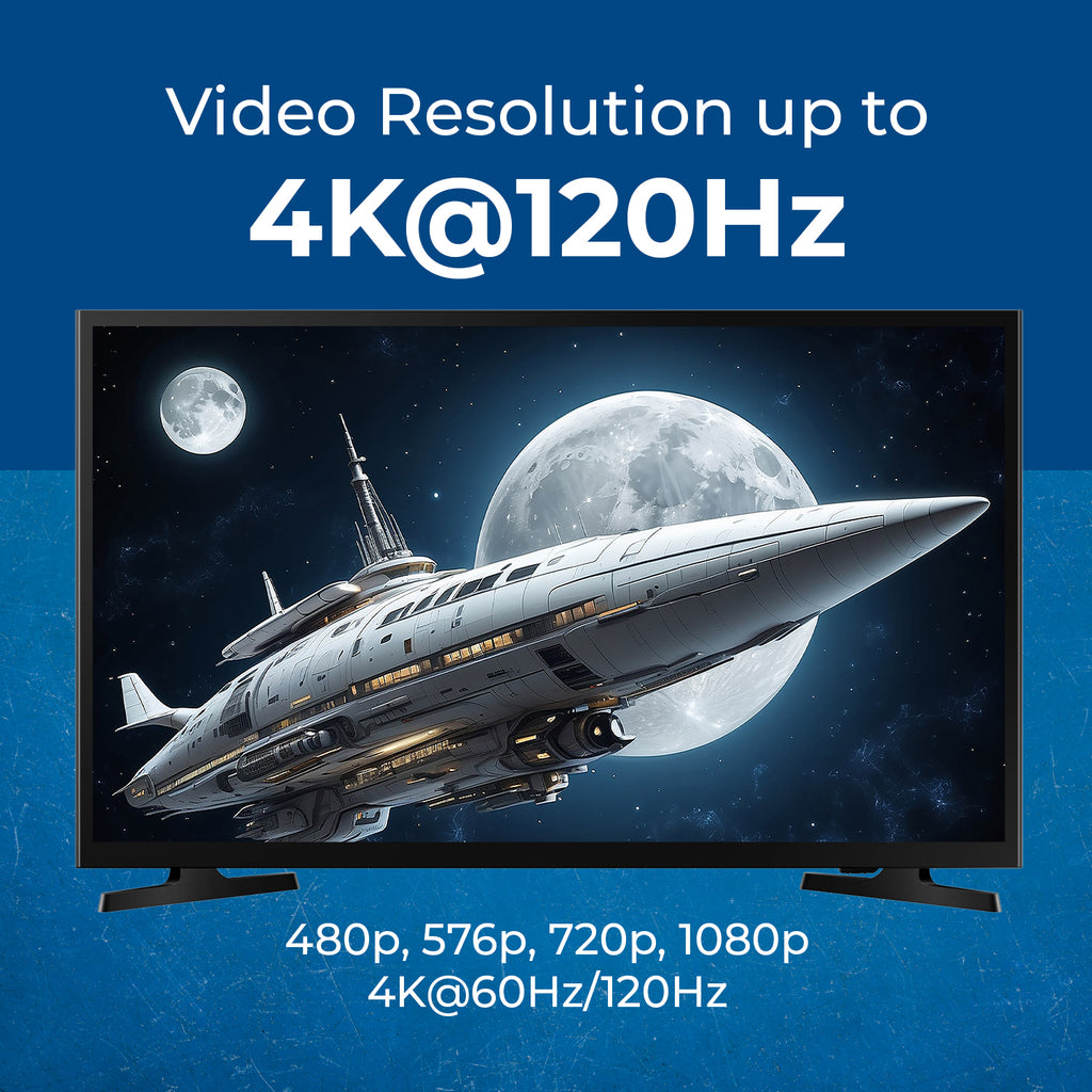 4K@120hz USB-C to HDMI™ Extender - 100ft (cat6)-BK-EX100C-K