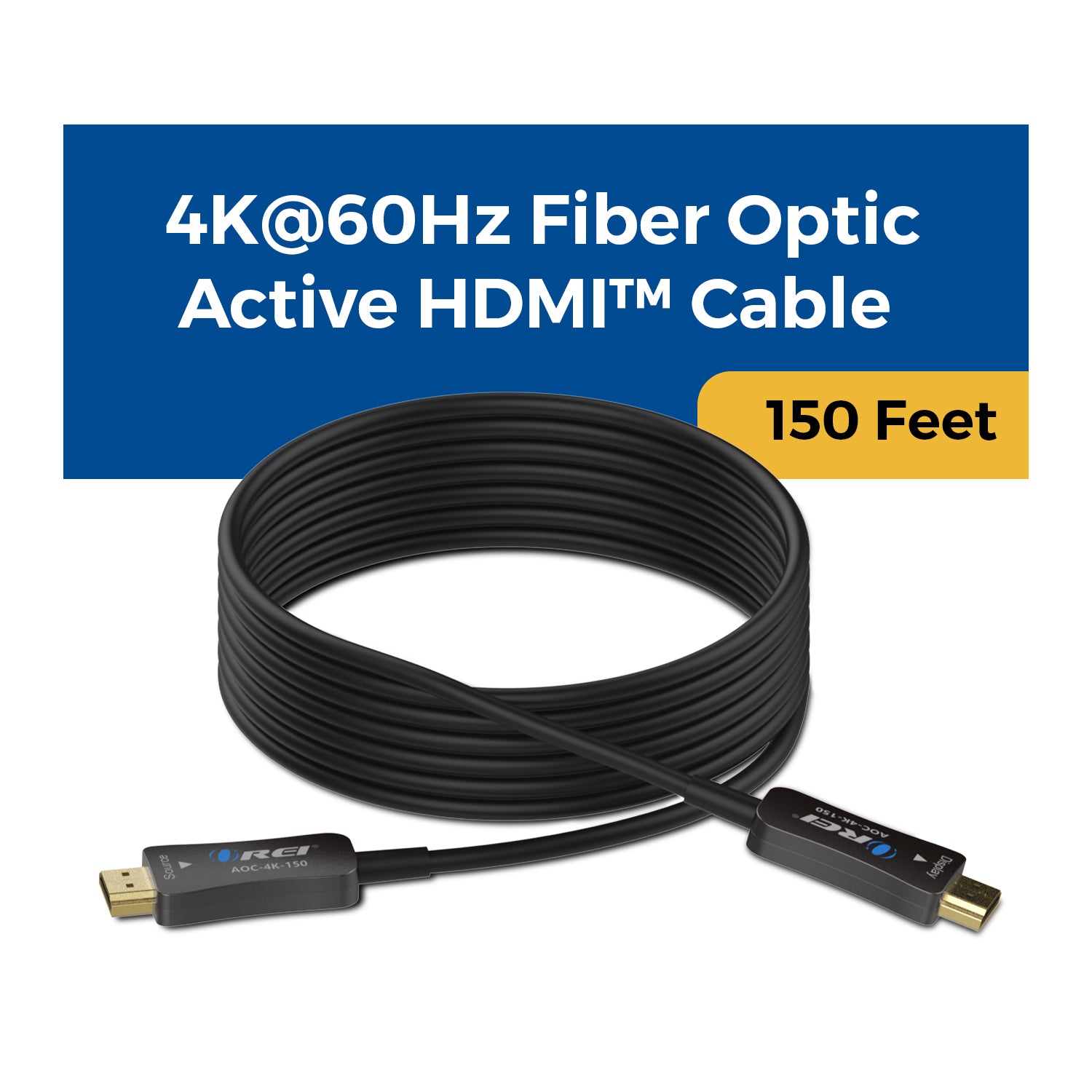 OREI Fiber Optic HDMI 2.0 Cable - Thumbnail 3