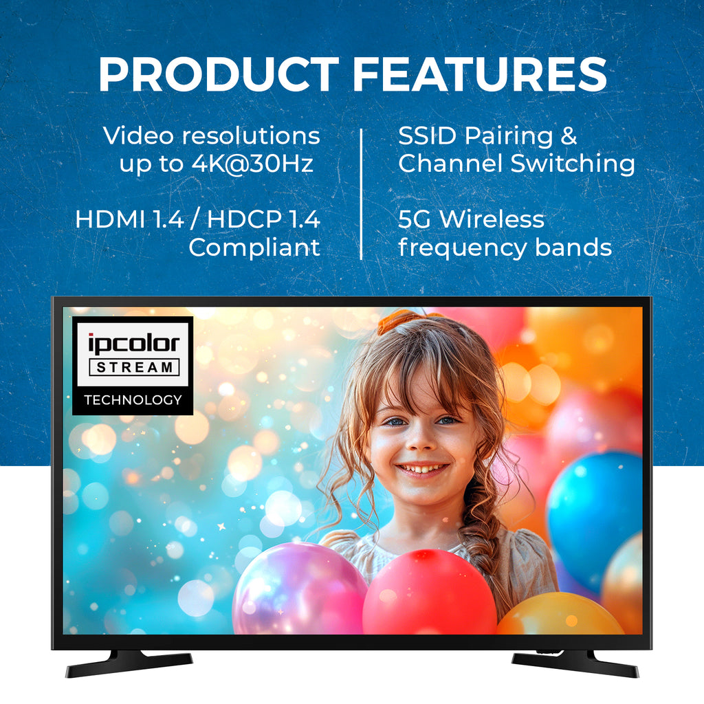 4K@30hz  Wireless HDMI™ Extender - 65ft (WUHD3-66M-K)