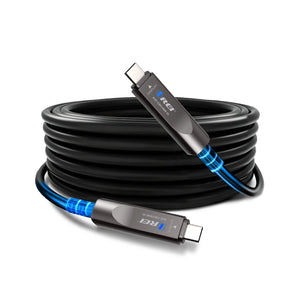 8K USB-C 3.2 Gen 2 Hybrid Fiber Optic Cable (AOC-C8K100W-30)
