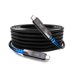 8K USB-C 3.2 Gen 2 Hybrid Fiber Optic Cable (AOC-C8K100W-50)