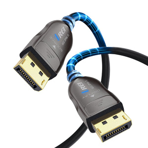 15ft 8K DisplayPort 2.0 Hybrid Fiber Optic Cable (AOC-DP8K-15)