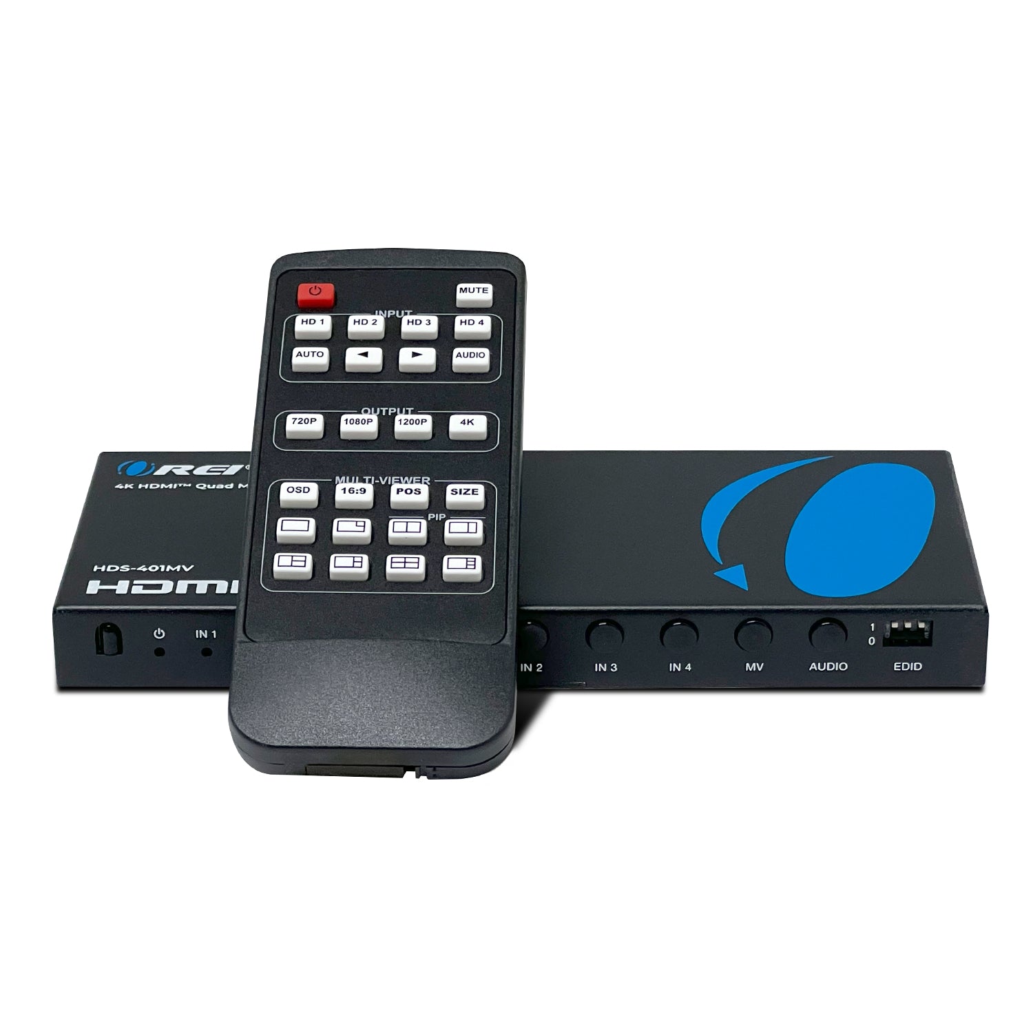 4K 4x1 HDMI Quad Multi Viewer Switch VGA Output – OREI.COM