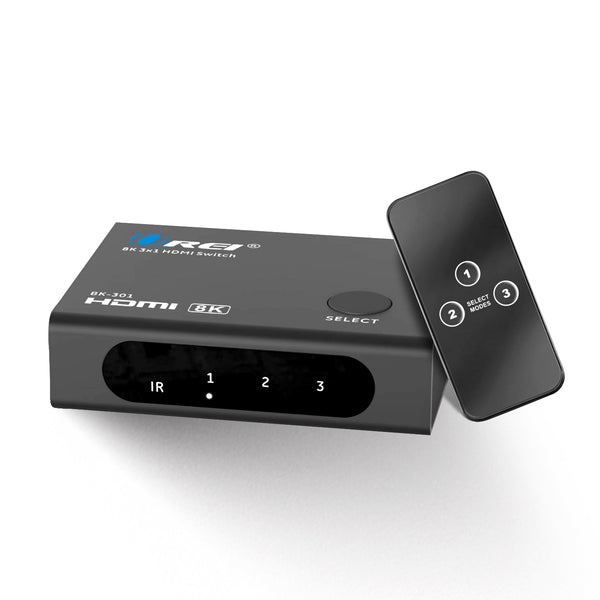 8K 3-port HDMI™ Switch (BK-301) – OREI.COM