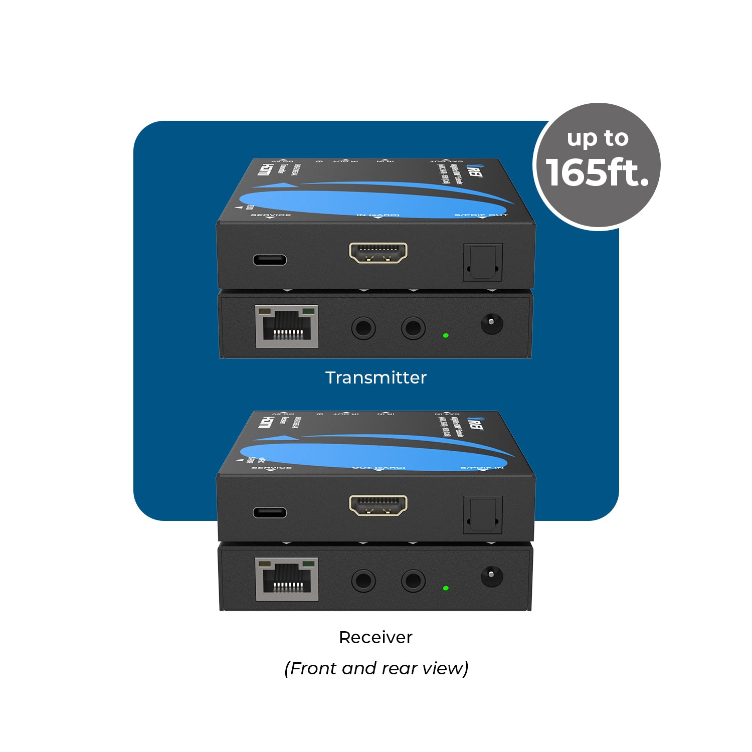 ✨Blu-ray✨CORE-I5✨大容量500G✨HDMI✨テンキ✨メモリ4G 4K@60hz HDMI™ Extender (Loop, IR) - 165ft (cat6) - UHD-EX165EA-K
