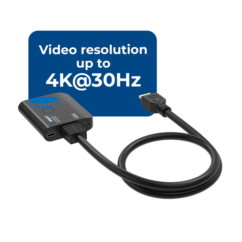 4K@30Hz 1x2 HDMI™ Splitter (Pigtail)-HD-102C