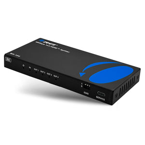 8K 1x4 HDMI™ Splitter (Downscaler)-BK-104