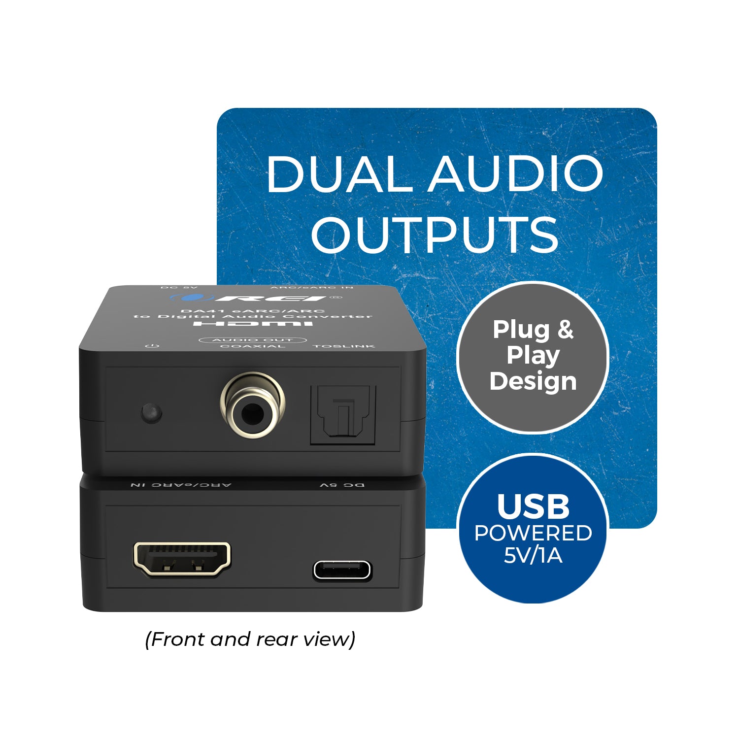 eARC/ARC to Digital Audio Converter (DA41) – OREI.COM
