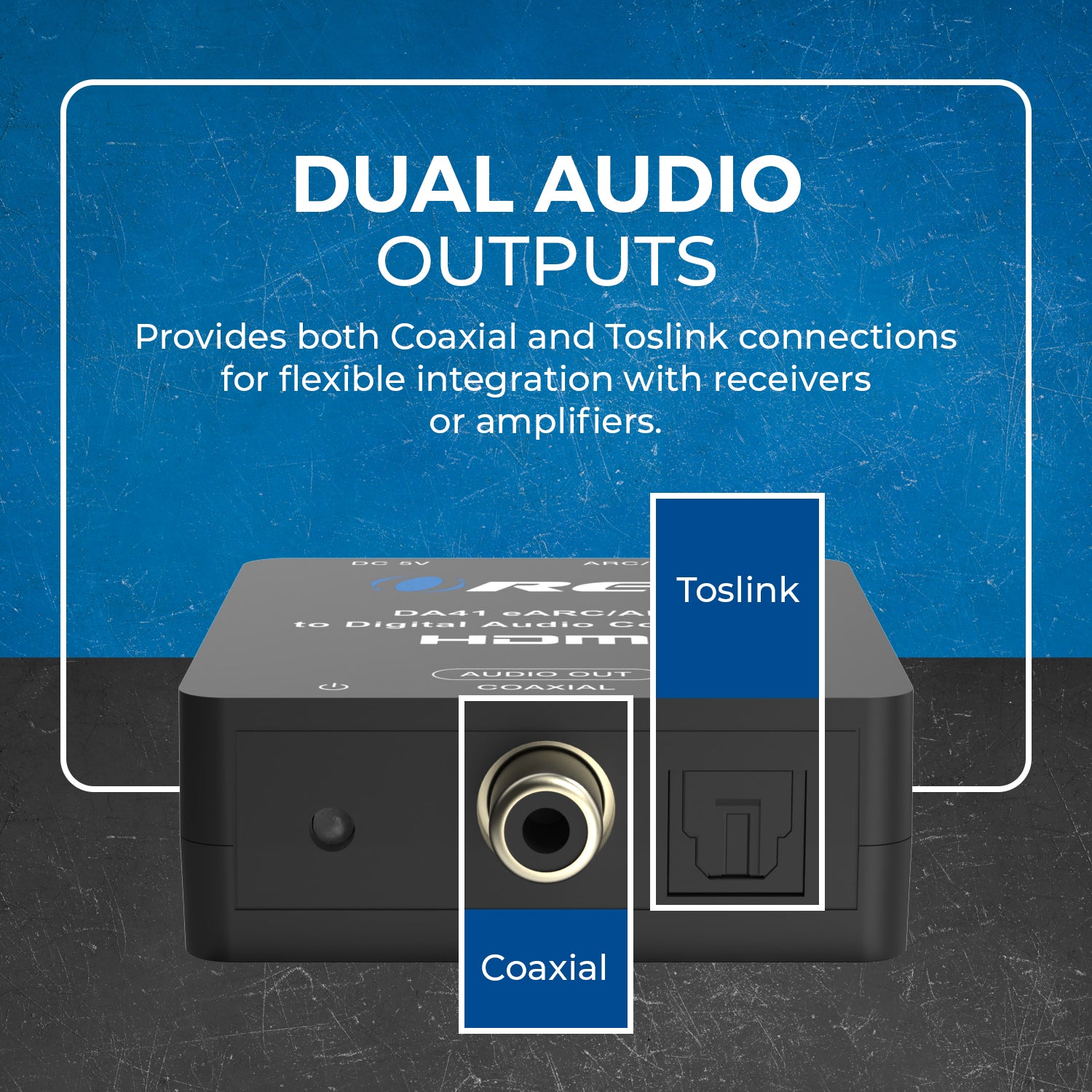 eARC/ARC to Digital Audio Converter (DA41) – OREI.COM