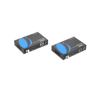 4K@60Hz DisplayPort Extender (Loop) - 10km (Fiber-Optic) - (DP-FO10-KVM)