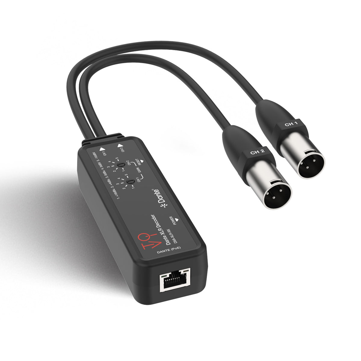 ToVi Dante® XLR Decoder - DXA-XLR-RX – OREI.COM