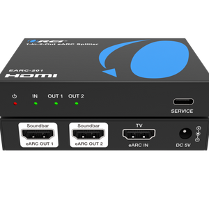 1-In-2-Out eARC Splitter (EARC-201)