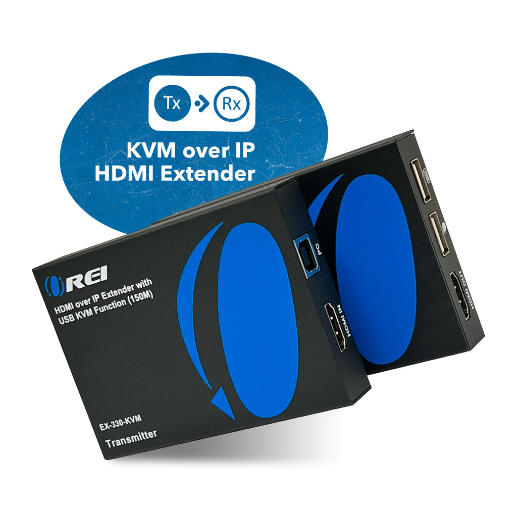 HDMI Extender Over CAT6/7 With KVM 1080p@60Hz Up To 330 Ft (EX-330-KVM)