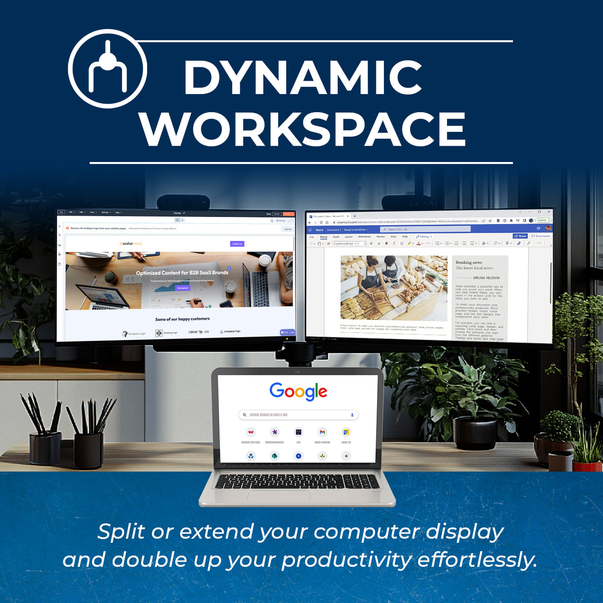 SplitXtend USB 3.1 to HDMI Display Adapter with 100W PD (SX-2W1080 ...
