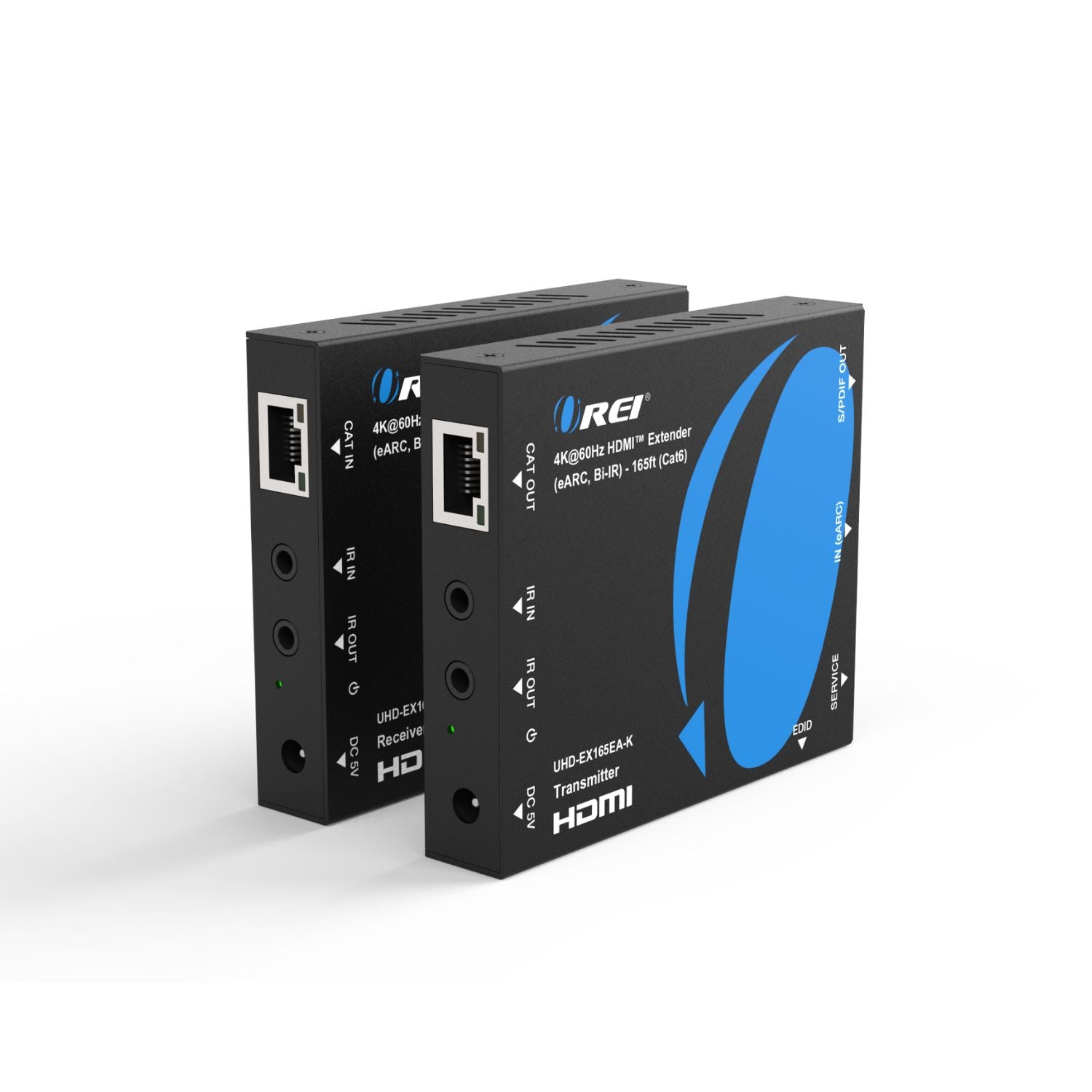 4K@60hz HDMI™ Extender (Loop, IR) - 165ft (cat6) - UHD-EX165EA-K