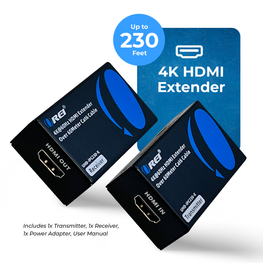 4K@60hz HDMI™ Extender - 230ft (cat6)-UHD-IPC230-K