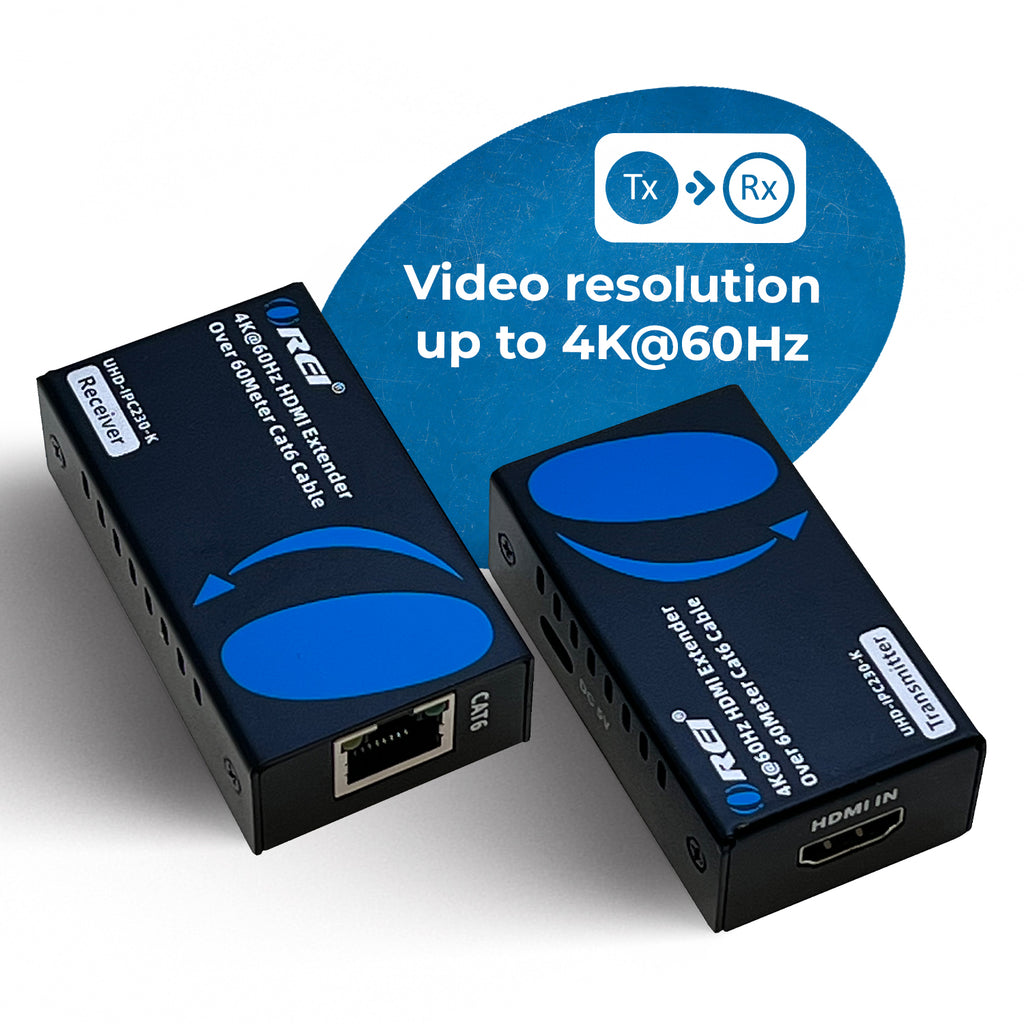 4K@60hz HDMI™ Extender - 230ft (cat6)-UHD-IPC230-K
