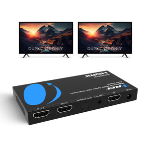 4K@60Hz 1x2 HDMI™ Splitter (CEC, Downscaler, Audio Extract)  UHD-PRO102
