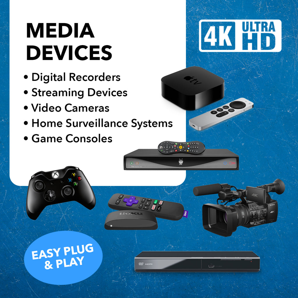 4K@60hz 1x2 HDMI™ Extender Splitter - 115ft (cat6)-UHD12-EX115-K
