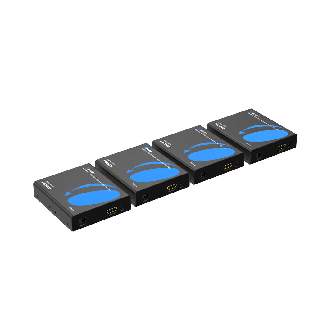 4K@60Hz 1x4 HDMI™ Extender Splitter (Loop) - 230ft (Cat6) (UHD14-EX230-K)