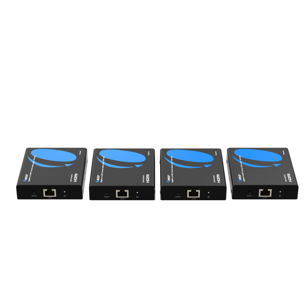 4K@60Hz 1x4 HDMI™ Extender Splitter (Loop) - 230ft (Cat6) (UHD14-EX230-K)
