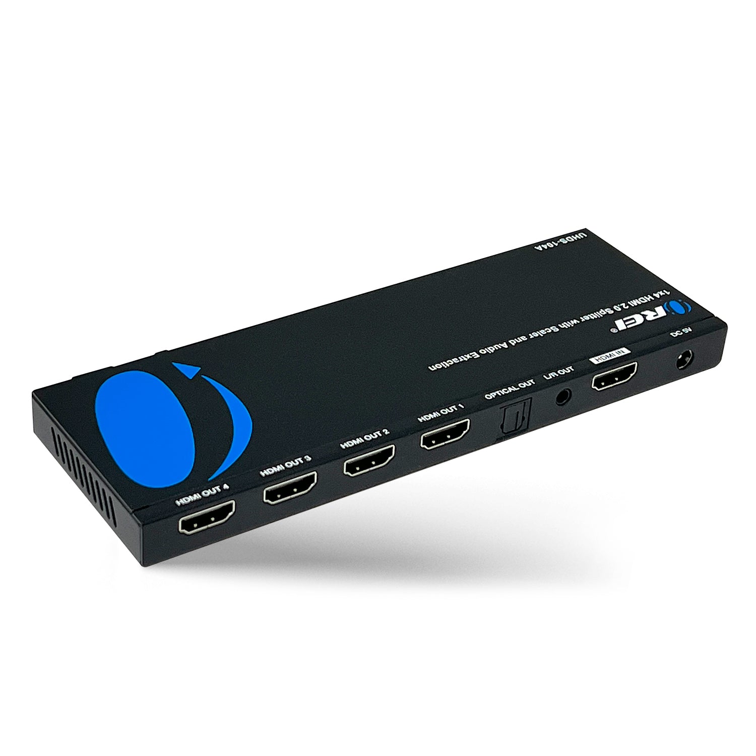 Splitter HDMI 2.1 1x4 8K@60Hz/4K@120Hz Con Extractor Audio, SPDIF, EDID E Scaler – Per PS5/Xbox