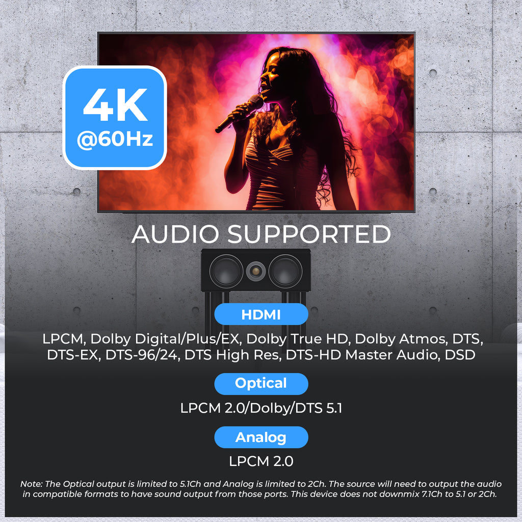 4K@60hz 8x8 HDMI™ Matrix w/ Video Wall (Seamless)-UHDS-808VW