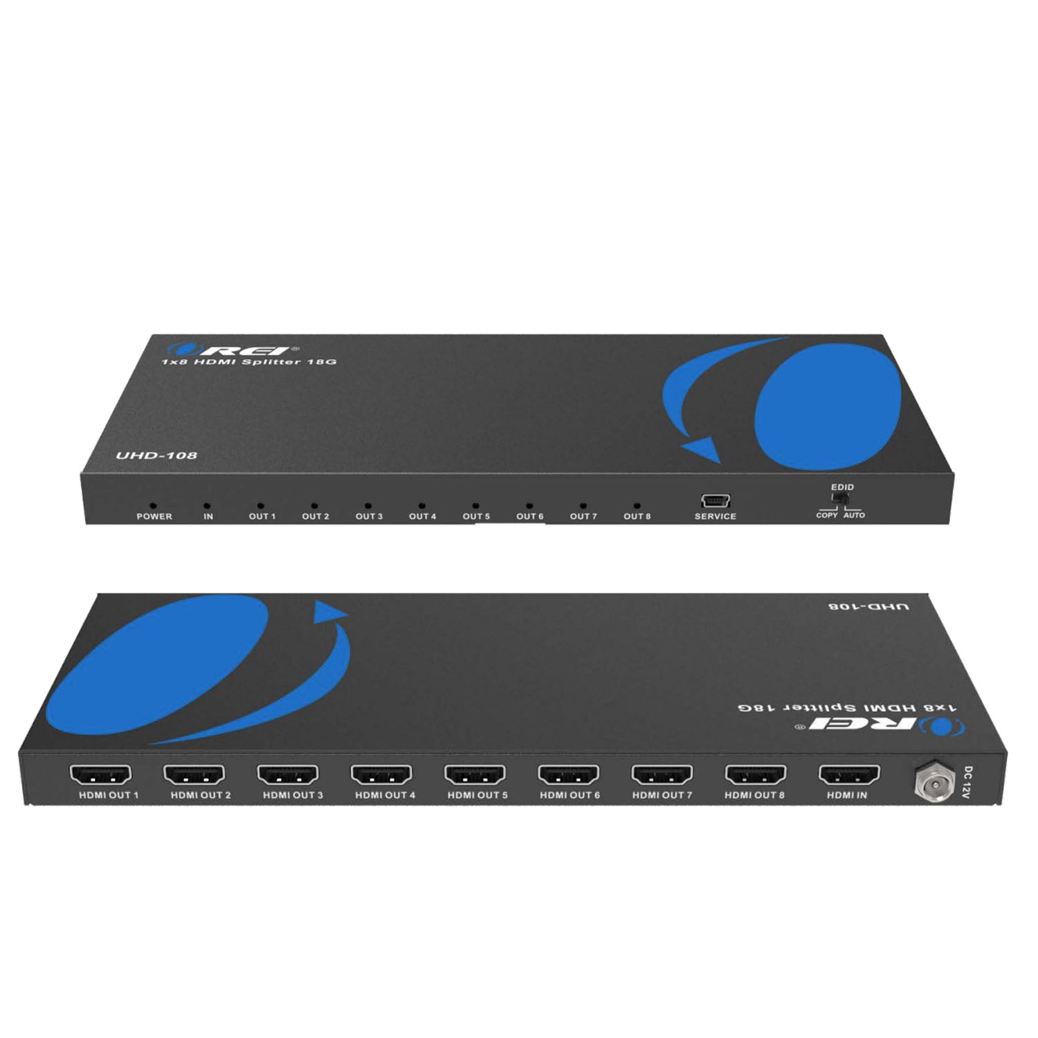 即決価格‼️BULK HOMME 4点set 18Gbps 1×8 HDMI Splitter (UHD-108) – OREI.COM